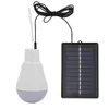 5V 15W 300LM Энергосберегающий наружный солнечный фонарь USB аккумуляторная светодиодная лампочка Портативная солнечная панель питания наружное освещение