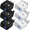 25W 20W 18W PD USB C Wandladegerät 2Ports Schnellladung EU US Typ C Netzteil für iPhone 12 13 14 15 Pro Max Samsung Android Telefon PC MP3