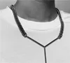 PProject samma stycke minimalistisk design Y-ram halsband ins nisch super personlighet logotyp clavicle chain