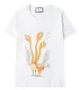 여름 남성 디자이너 티셔츠 패션 브랜드 여성 느슨한 티셔츠 럭셔리 커플 스트리트 힙합 짧은 소매 셔틀 사이즈 S-XL