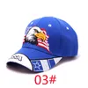 Boné de beisebol adulto bordado águia americana bandeira americana chapéu chapéu homens e mulheres saem do sol