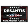 Trump 2024 U.S. Presidential Election Banner Flags Desantis 3*5ft Polyester Flag