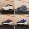 2022 Men Plataformas Sneakers Designer Trainers ToBlach Technical Fabric Sneaker Mesh Lace Up Outdoor Sport Sapates Casual Top Quality With Box 38-46 NO295