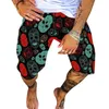 Pantaloncini da uomo 2021 Summer Men Short 9 Style Fashion Beachwear Stampa mimetica Asciugatura rapida Coulisse Casual Uomo