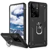 Shockproof Armor Telefoon Gevallen Magnetische Ring Stand Cover Voor Samsung Galaxy S22 Plus S21 FE Note 20 Ultra 10 9 8 A50 A80 A31 A51 A71 A02S A32 A52 A72 A13 A33 A53 A03 CORE A73 5G