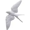 Nordic creativo Bianco Resina Bird Figurine Decorazione della casa Artigianato Artigianato per salotto Scaffali Articoli da sposa Ornamenti da sposa 211105