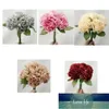 Dekoracyjne kwiaty Wieńce Sztuczne Fałszywe Imitacja Peony Floral Wedding Bukiet wazon Dekoracji Home Ornament Materiały 200 Cena fabryczna Expert Design Quality