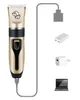 Clipper Hair Clippers Gooting (Pet Cat Dog кролик) стрижка триммер бритва Набор домашних животных Беспроводной перезаряжаемый профессионал