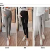 Low Waist Belly Maternity Legging Spring Autumn Fashion Knitted Clothes for Pregnant Women Pregnancy Skinny Pants 210528