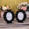 Barok oval fotoğraf çerçevesi düğün hediyesi resim çerçeveleri sevgililer günü barok-zarif yer kart tutucu toptan