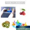 Silicone mini gelo pops molde sorvete bola lolly maker picolé moldes bebê diy alimentos suplemento ferramenta fruta shake sorvete moldar preço de fábrica especialista qualidade