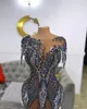 Plus size Arabische aso ebi luxueuze zeemeermin kanten prom jurken kristallen kristallen illusie avond formeel feest tweede receptie jurken jurk zj224