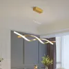 Minimalistische Led-Pendelleuchten Gold Schwarz Hängelampe für Küche Esszimmer Nordic Living Loft Deco Lampara Colgante Lampen