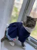 UFBemo – vêtements pour animaux de compagnie, Style chinois ancien, chemise Hanfu pour chat, mode chien, robe d'automne et de printemps pour chaton