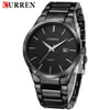 CURREN Luxury Brand Men Casual Sport Watches Mens Date Display Quartz Wristwatches Male Business Analog Clock Relogio Masculino 210517