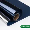8 Colors One Way Mirror Window Film Vinyl Self-adhesive Reflective Solar Film Privacy Window Tint for Home Glass Stickers