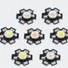 50 sztuk 1W 3W 5W High Power Led Koraliki Pełna widmo z 20mm Black Star PCB radiator Podłoża Aluminiowe DIY światła bezpłatny statek