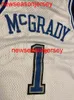 100% sömnad vintage Tracy McGrady Basketball Jersey Mens Women Youth Custom Number Jerseys XS-6XL