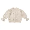 EnkeliBB Super Fashion Pop Corn Cru Brand Kid Girl Winter Sweaters and Knit Coat Lovely Trends Kids Jumpers Children Top 211104