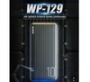 WK Power Bank WP129 10000mAh Cargo rápido PowerBank LED Pantalla Cargador de batería externa portátil con caja minorista4970386
