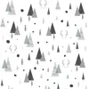 Nordic Forest Geometric Deer Triangle Wall Stickers För Barnrum Kindergarten Klassrum Väggdekorationer Posters Konst Hem Dekaler 210615