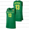 Maillot de basket-ball personnalisé des Ducks de l'Oregon pour hommes et femmes, Quincy Guerrier, Jacob Young, Will Richardson, Eric Williams Jr. Nathan