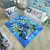 Carpets 2x3M 3D Printing Carpet Rugs Hallway Mediterranean Bedroom Living Room Tea Table Kitchen Bathroom Antiskid Mats