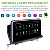 10.25 pollici 2 din touch screen android car dvd radio player per BMW X5 E70/X6 E71 CCC 2007-2010