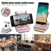 Mobiele telefoon Standhouder opladen Portable Power Bank LED Light Multi Function Bracket voor games Cell Mounts Holders1590213