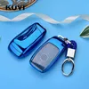 Hight Quality TPU Car Cover Case Shell Bag Protective Key Ring för Mercedes 2017 E Klass W213 2018 s klass tillbehör