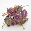 Decoratieve bloemen kransen 7-head zijden bloem simulatie rozenhuis Diy Decoratie hoogwaardige grote boeketschuimaccessoires Craf