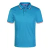 Summer Casual Polo Shirt Mężczyźni Oddychający Anty-Pilling Solidne Krótki Rękaw Koszulki Polo 11 Kolor Masculina Hombre Rozmiar S-4XL 210401