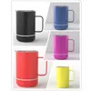 400 ml Smart Music Tumbler Tasses Blanc Sublimation Sans Fil Haut-Parleur Tasse À Eau avec Poignée Étanche Intelligent Blue tooth Cups