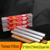 Tin Foils Rolls Aluminum Foil Roll BBQ Baking Tools 32 Square Feet 30*1000cm/12*394inch 15 Micron Thick Grilling Roasting Cooking Freezing Wrappomg Storing JY571