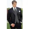 groom gray suit groomsmen black