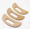NEW Wooden Lymphatic Drainage Massage Tool Handheld Gua Sha Scraping Paddle Anti Cellulite Muscle Pain Relief