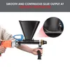 Semi-automatic Grout Mortar Gun Stainless Steel Grouting Pointing Caulking Tool Cement Sprayer W/Oiler Professional Spray Guns