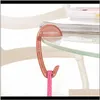 Avtagbar plastpåse Krokar för hängande resor Portable Table Purse Hållare Handväska hängare DWJGP 5CJHI