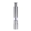 Manual Pepper Mill Salt Shakers One-handed Pepper Grinder Stainless Steel Spice Sauce Grinders Stick Kitchen Tools RRD12250
