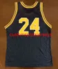 Stitched Champion Cal California Golden Bears Tremaine Fowlkes Basketball Jersey Broderi Lägg till något namnnummer