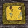 Chiński stołowy Mata Patchwork Luksusowy Vintage Kwadratowy Pad Izolacja Natural Mulberry Silk Platemats Hurtownie RRF11967