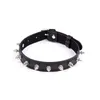 Mabangyuan Spiked Dog Slave Sex Collar Female Performance Bondage Adult Product Neck Cover Leather Collar Couple Toy1494270