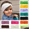 Aessories Baby, Kids Maternitykids Neonate Beautif Fascia per capelli in pizzo Turbante Fascia per capelli con nodo estensibile per acconciature Consegna a goccia 2021