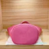 Moda feminina Bolsas de marca Totes Bolsas de compras crossbody de grife Bolsas rosa de tamanho médio Bolsa composta com carteira elegante feminina 2 peças