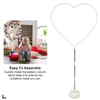 Decoration de la fête Fournitures Kit de colonne de ballon réutilisable Anniversaire Flexible DIY pour la tour de plancher Shape Heart Shape Maison de mariage en plastique Assemblez