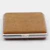 Cool Colorful Portable PU Leather Skin Cigarette Case Dry Herb Tobacco Preroll Rolling Roller Smoking Storage Stash Box Holder Protective Shell DHL Free