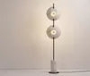 Nordic Marmur Lampy stojące do salonu Sypialnia Lampa Podłogowa Lusso Hotel Decor Stand Light LED Lighting Design