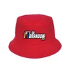 DHL Anti Biden FJB Let's Go Brandon Fisherman Hat Bucket Caps 9 Style Unisex US Elezione Trump 2024 Lettera di base Bandiera US Bandiera Sport Outdoor Headwear Sun Visor CN11