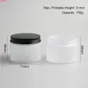 Containers cosméticos vazios de Frost 5oz com tampas de alumínio 150g amostra creme frascos Embalagem de 20 pcshigh Qualidade