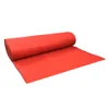 Mode rouge thème décoration de mariage centres de table Hall suspendu fleur artificielle fête hôtel bricolage ornement tapis chaise ceinture fournitures